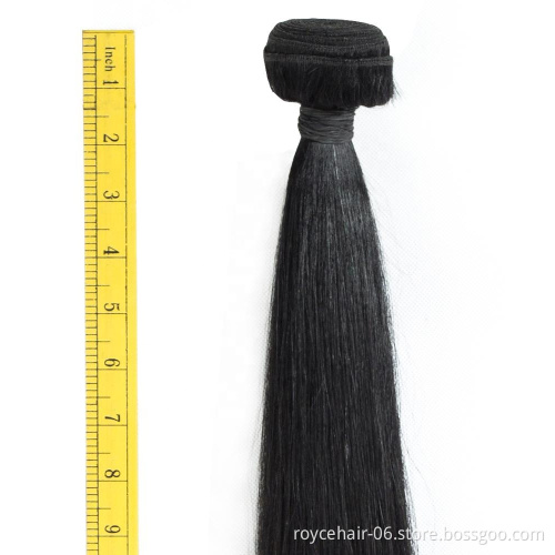 32 34 36 38 40 Inch Straight 100% Raw Indian Raw Remy Human Hair Extensions Women Long Hair Bundles